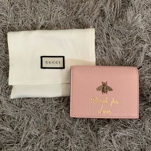 Gucci Animalier Card Wallet